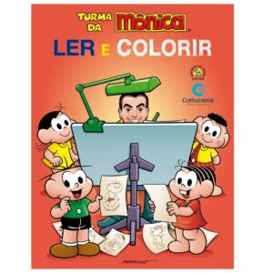 Ler e Colorir: Turma da Mônica