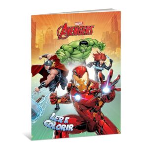 Ler e Colorir: Vingadores