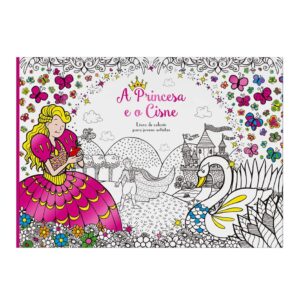 Colorir - A Princesa e o Cisne