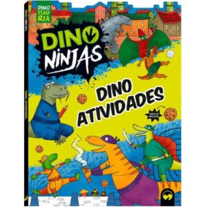 Dino Atividades Ninja - Azul