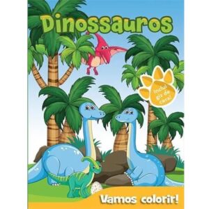 Vamos Colorir - Dinos