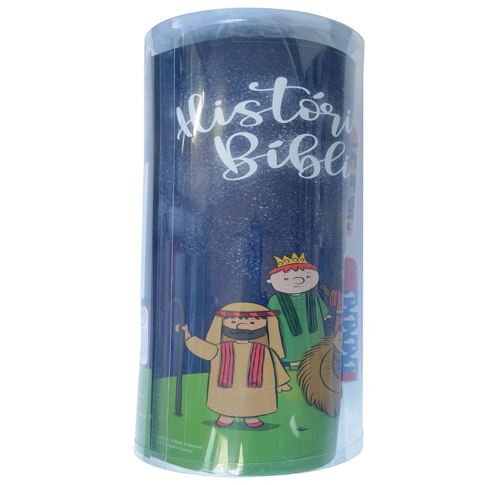 Tubo de Histórias - Para Colorir - Histórias Biblicas
