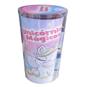 Tubo de Histórias  - Para Colorir - Unicornios