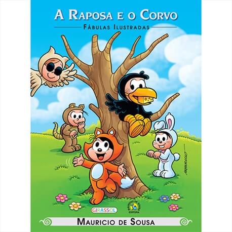 TM - Fábulas Ilustradas - A raposa e o corvo