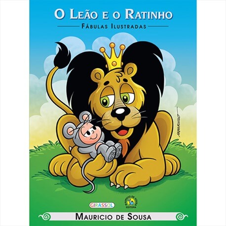 TM - Fábulas Ilustradas - O leão e o ratinho