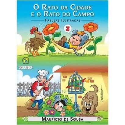 TM - Fábulas Ilustradas - O Rato da Cidade e o Rato do Campo
