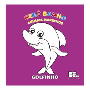 Bebê Banho Colorir: Animais Marinhos