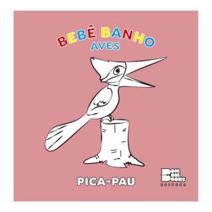 Bebê Banho Colorir: Aves