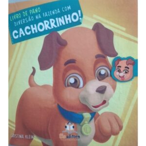 Livro de Pano: Diversão na Fazenda - Cachorrinho