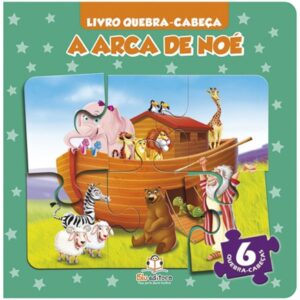 Quebra-Cabeça Pequeno Capa Almofadada: Arca De Noé