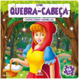 Livro Quebra-cabeça Grande: Chapeuzinho Vermelho (Cód: 61633)