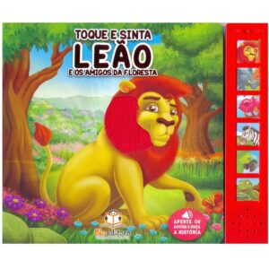 Livro Sonoro com Toque e Sinta: Leão