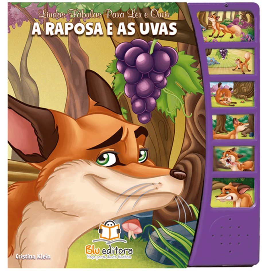 Fábulas A raposa e as uvas