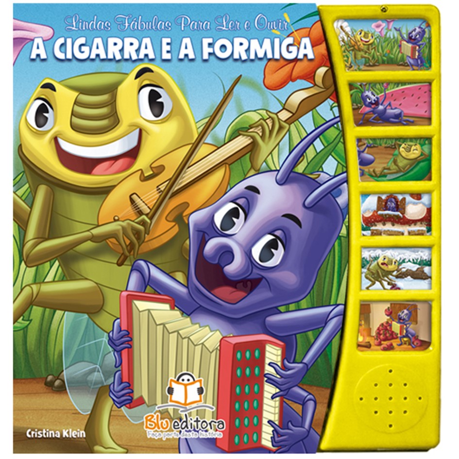 Fábulas para Ler e Ouvir: A Cigarra e a Formiga