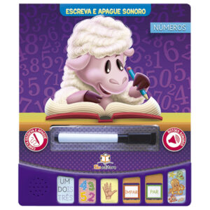 Escreva e apague sonoro - Números (cod-68012)