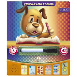 Escreva e apague sonoro - Cores (cod-68013)