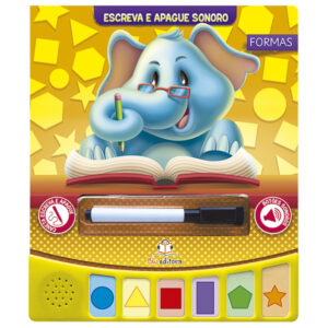 Escreva e apague sonoro - Formas (cod-68014)