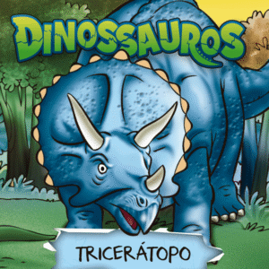 Mini Livro - Dinossauros - Tricerátopo