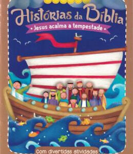 Mini Livro - Histórias da Bíblia - Jesus acalma a tempestade