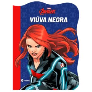 Livro Recortado Marvel - Viúva Negra