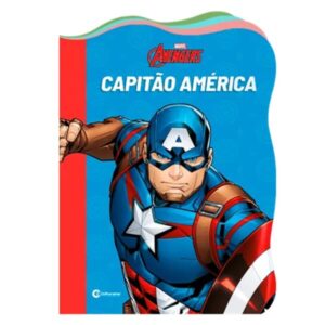 Livro Recortado Marvel - Capitão América