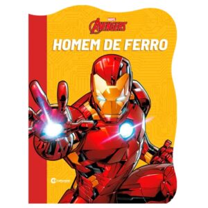 Livro Recortado Marvel - Homem de Ferro