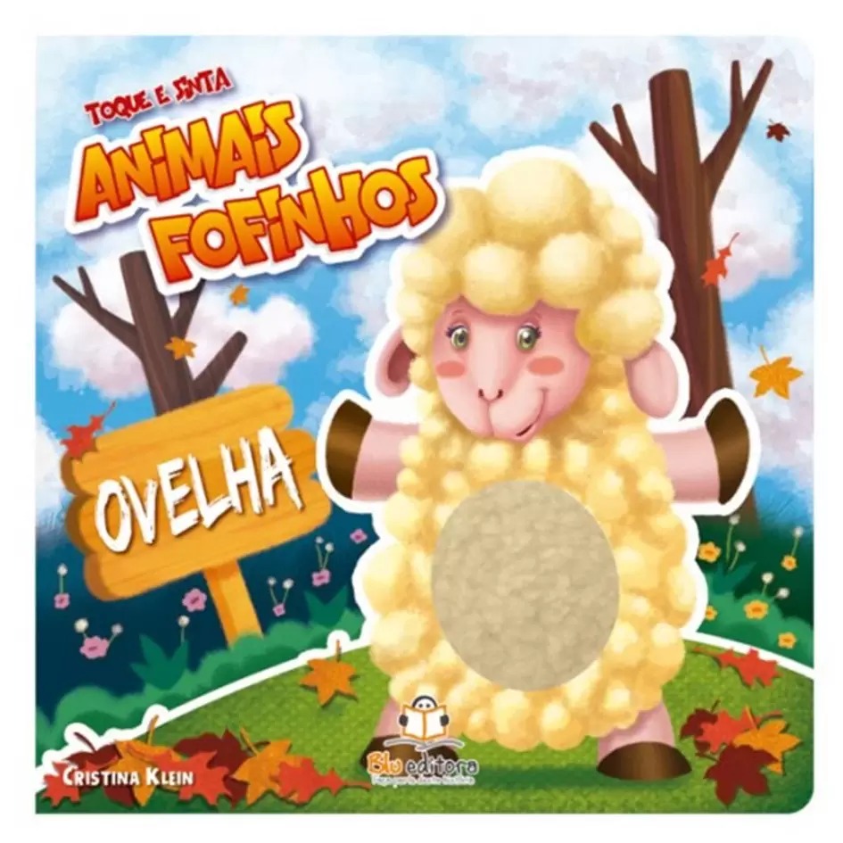 Kit com 4 Livros Textura Toque e Sinta Animais Fofinhos - Imagem 3