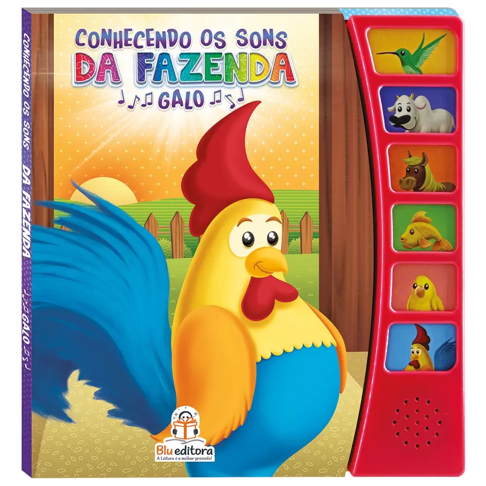 Kit com 4 Livros Sonoros Conhecendo os Sons dos Animais - Imagem 3