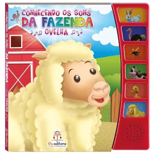 Kit com 4 Livros Sonoros Conhecendo os Sons dos Animais - Imagem 5